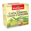 Chá de Capim Cidreira Limão e Gengibre Madrugada 10g